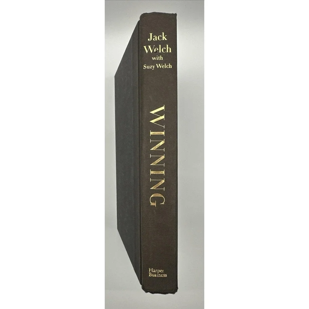 Jack Welch Autographed Winning Hardcover‎ Book Vintage 2005 No Dust Jacket